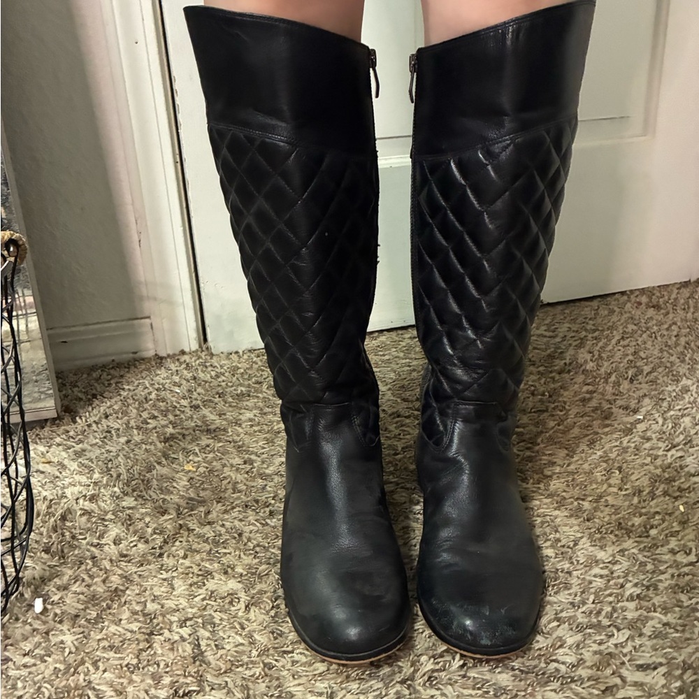 Vince Camuto Women’s Black riding boots